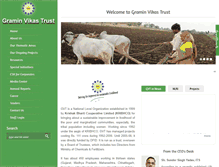 Tablet Screenshot of gvtindia.org